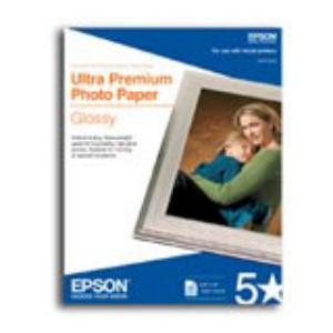 Epson S041945 Printing Media Epson Ultra Premium Photo Paper - 5" X 7" - Glossy - Bright White S041945 Epss041945 EPSS041945 616174400739