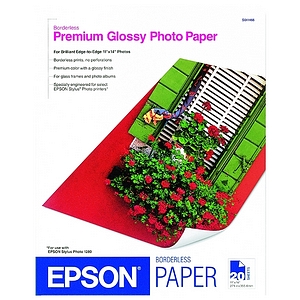 Epson Premium Photo Paper Glossy (11 x 14, 20 Sheets) S041466