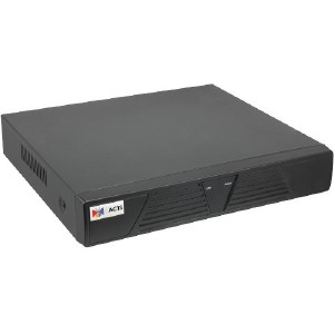 Acti 4 Channel 1 Bay Desktop Standalone Nvr With 4 Port Poe