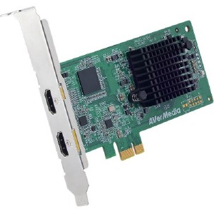 Avermedia Full Hd Hdmi 1080p 60fps Pcie Capture Card Functions Video Capturing Video Scaling Pci Express 2 0 X1 19 X 1080 Pc Plug In Card Cl311 M2