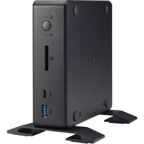 Shuttle Xpc Nano Nc03u Desktop Computer Intel Celeron 3865u 1 80 Ghz Ddr4 Sdram Mini Pc Black Intel Hd Graphics 610 Graphics Wireless Lan Hdmi 4 X Total Usb Port S Usb Type C