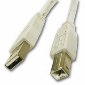 3.3ft (1m) USB 2.0 A/B Cable - White, USB 2.0 Cables, USB Cables,  Adapters, and Hubs