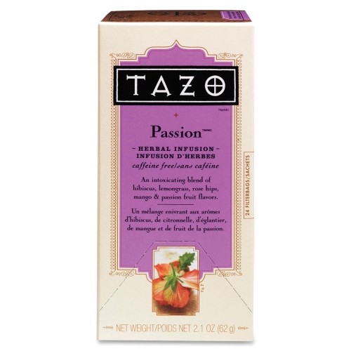 Tazo Passion Tea Herbal Tea Passion Fruit 24 Teabag 24 Box Tjl20040 794522200405 4987