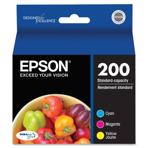 Epson Multi Pack Color Durabrite Ultra Ink Cartridges Inkjet 1 Each T200520s Epst200520s 8455