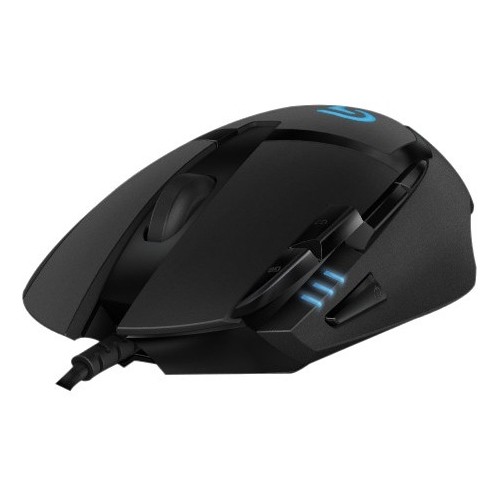 Logitech G402 Hyperion Fury Ultra-Fast FPS Gaming Mouse - Optical - Cable -  Black - USB - 4000 dpi - Computer - Scroll Wheel - 8 Button(s) 910-004069