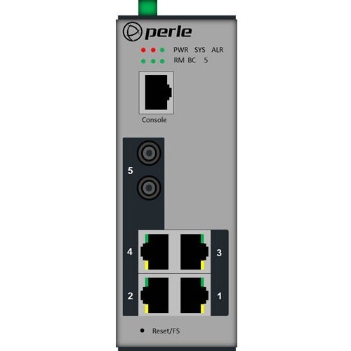 Switch industriel PoE+ Fast Ethernet - Perle Systems