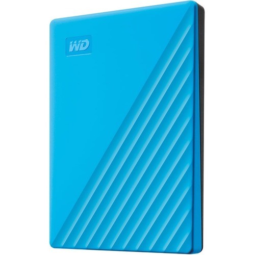 Western Digital WDBYVG0020BBLWESN Hard Drives Wd My Passport Wdbyvg0020bbl 2 Tb Portable Hard Drive - External - Blue - Usb 3.0 - 256-bit Encrypti 995477223055