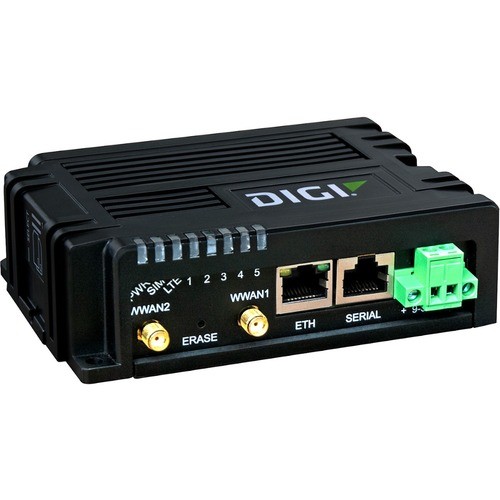 Digi IX10 2 SIM Cellular, Ethernet Modem/Wireless Router - 4G - GSM 850, GSM 900, GSM 1800, GSM - LTE, EDGE, GPRS - 1 x Network Port - - VPN Supported - Desktop IX10-00G4