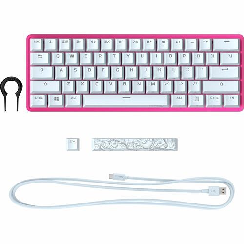 Hyperx Alloy Origins Pink Mechanical Gaming Keyboard Hx Red