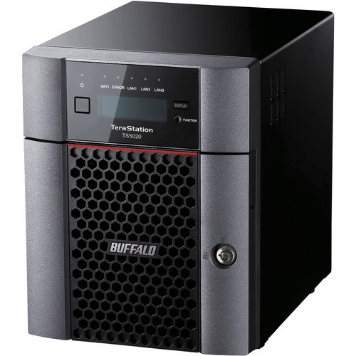 Buffalo TeraStation TS5420DN SAN/NAS Storage System - Annapurna Labs Alpine  Quad-core (4 Core) 2 GHz - 4 x HDD Supported - 2 x HDD Installed - 16 TB  Installed HDD Capacity 