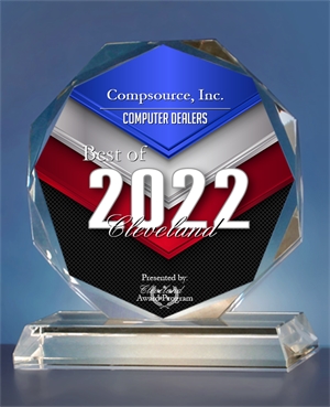 Compsource 2013 Best of Cleveland Award