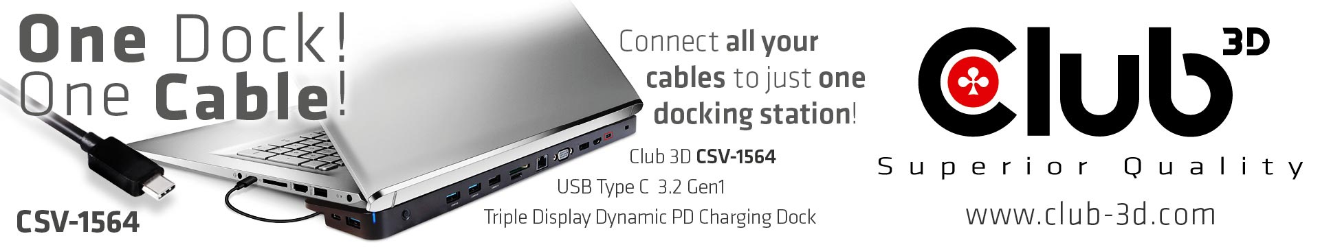 DOCKING STATION, CLUB 3D