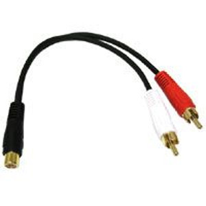 C2G 03181 Cables Value Series Rca Jack To Rca Plug Y-cable 650415536115