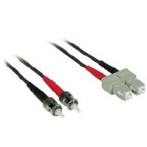 C2G 37502 Cables C2g-3m Sc-st 62.5/125 Om1 Duplex Multimode Fiber Optic Cable (plenum-rated) - Black - Fiber Optic Fo 757120375029