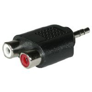 C2g 40645 Connector Adapters 3.5mm Stereo Male To Dual Rca Female Audio Adapter (taa Compliant) 40645 757120406457