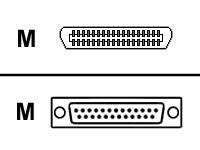 Lexmark 11K4078 Cables Lexmark Parallel Cable - 36 Pin Mini-centronics - Male - 25 Pin D-sub - Male - 6 11k4078 734646370110