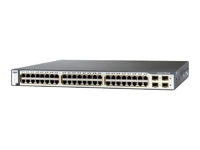 Cisco WS-C3750-48PS-S-RF Switches & Bridges Cat3750 48 10/100 Poe + 4 Sfp Si Remanuf Ws-c3750-48ps-s-rf Wsc375048pssrf 882658030901