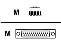 Digi International 76000670 Cables Db25 Modem Adapter 663072926298