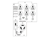 Apc Schneider SUA027 Power Receptacles Backplate Kit 731304234845