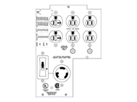 Apc Schneider SUA029 Power Receptacles Backplate Kit 731304112662