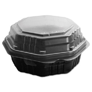 OctaView Hinged-Lid Hot Food Containers by SOLO® SCC809011PP94