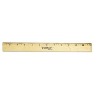 Easy Read™ 12 Inch Blue Stainless Steel Ruler - Victor Tech