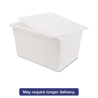 Rubbermaid Commercial Food Boxes, 3.5 gal, White