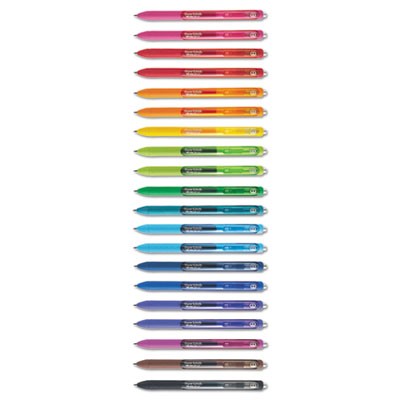 Paper Mate InkJoy® Gel Pens, Medium Point, 0.7 mm, Assorted Colors, Pack Of  20 - Medium Pen Point - 0.7 mm Pen Point Size - Retractable - Assorted  Liquid Ink - Assorted Barrel - 20 Pack