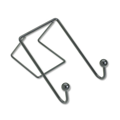 Fellowes Wire Partition Additions Double Coat Hook 75510